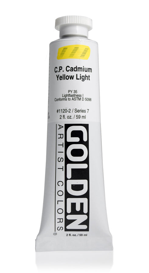 GOLDEN HEAVY BODY ACR CADMIUM YELLW LT 2OZ